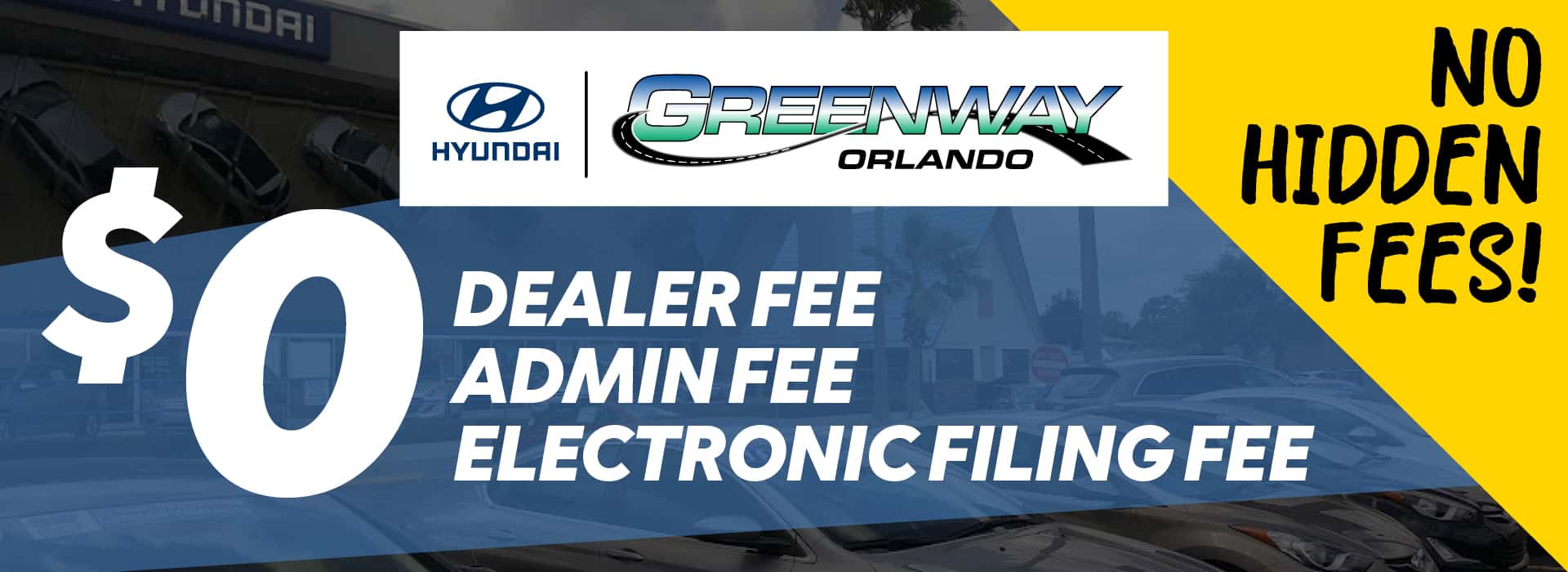 $0 Dealer Fee VDP