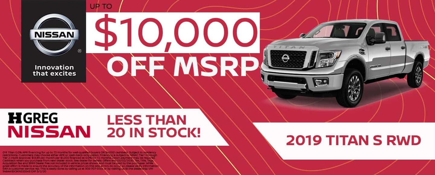 HGreg Nissan Kendall Nissan Dealer in Palmetto Bay, FL