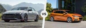 2023 Hyundai Elantra vs. Chevy Cruze