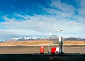 Gas Station in the Desert