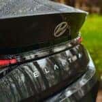 Elantra Logo on car