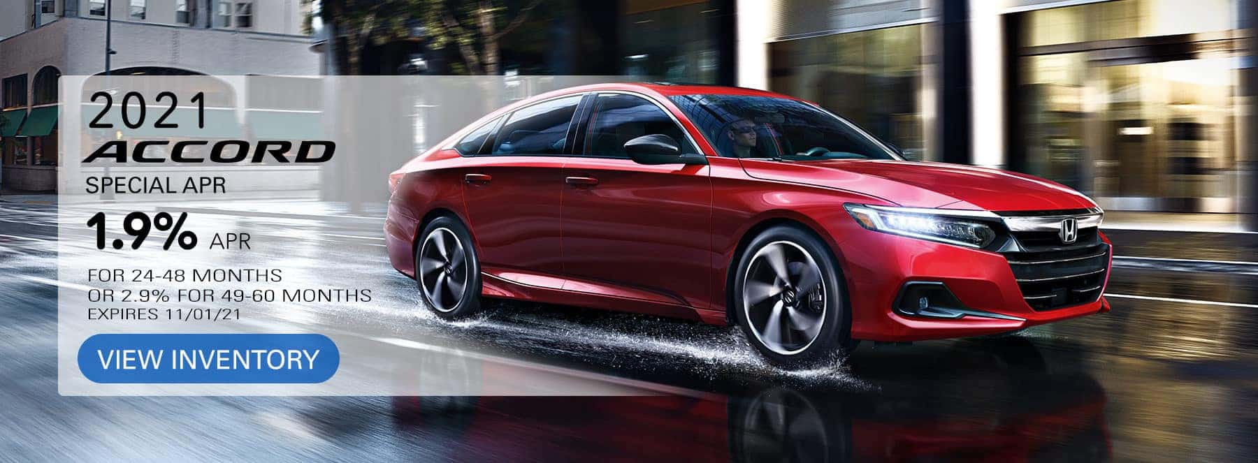 Accord Financing Offer