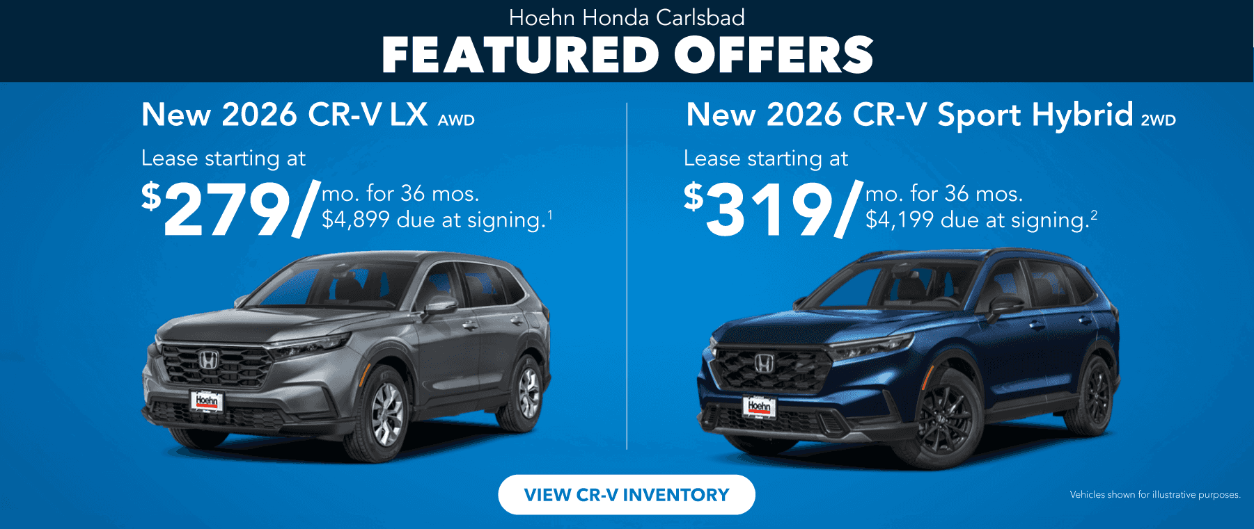 CRV lease offers