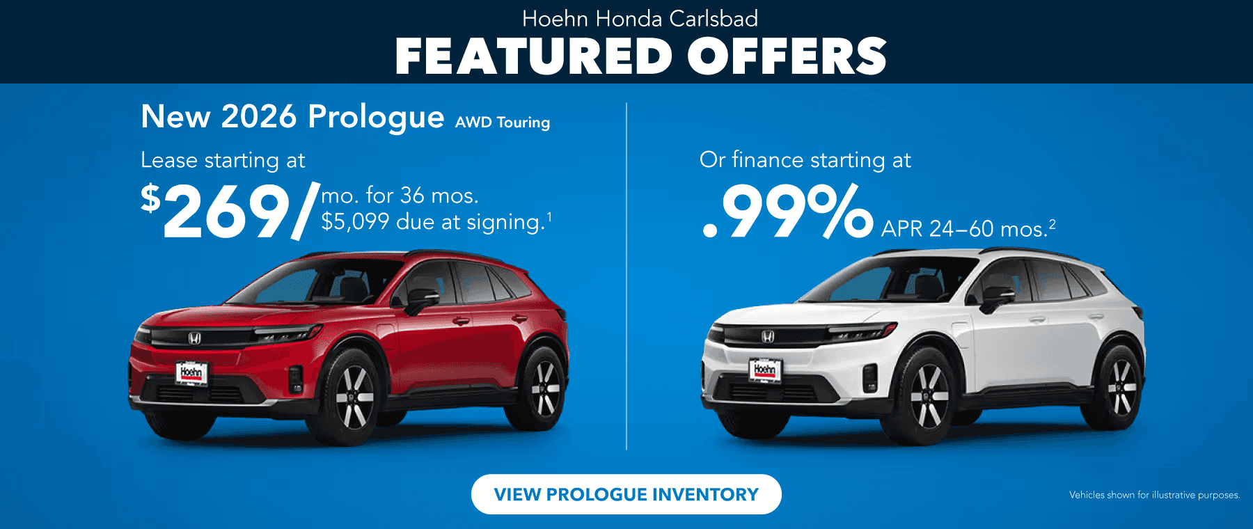 Prologue Offers