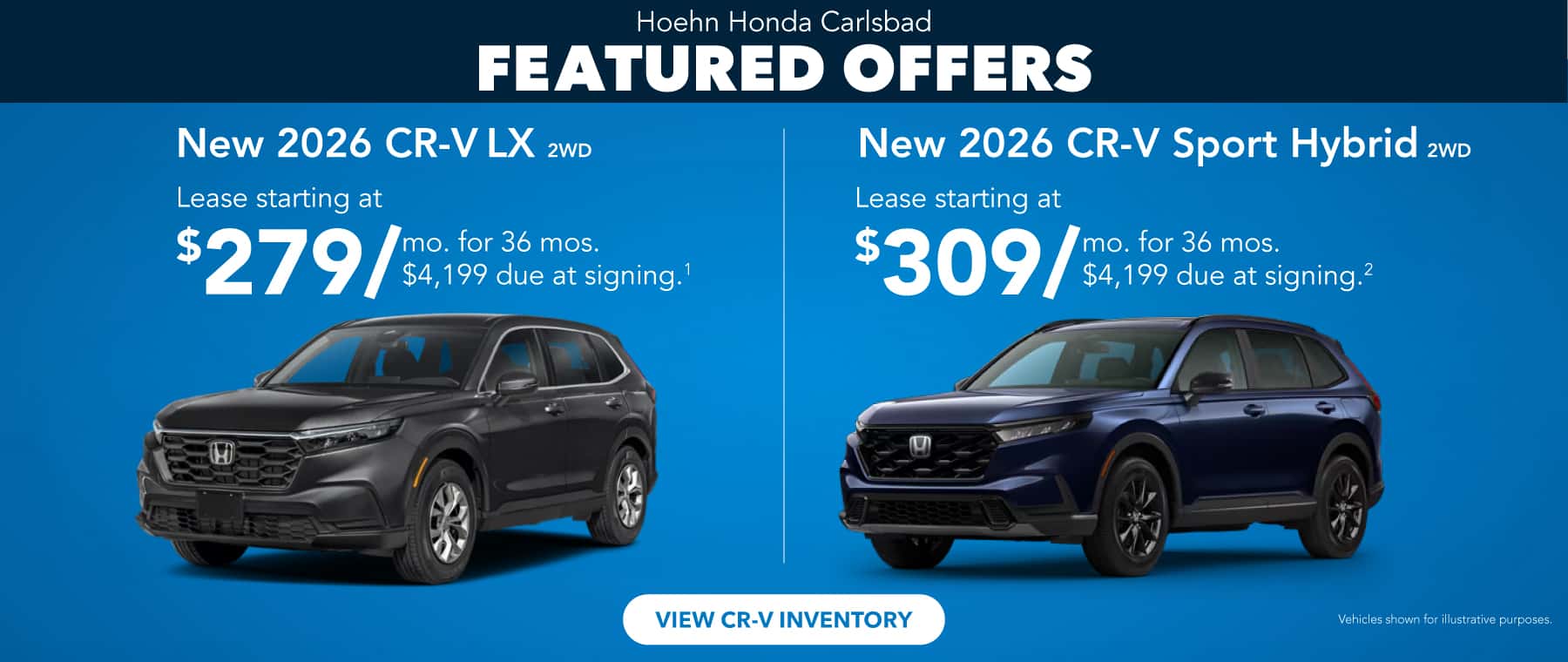 CR-V Lease Offers