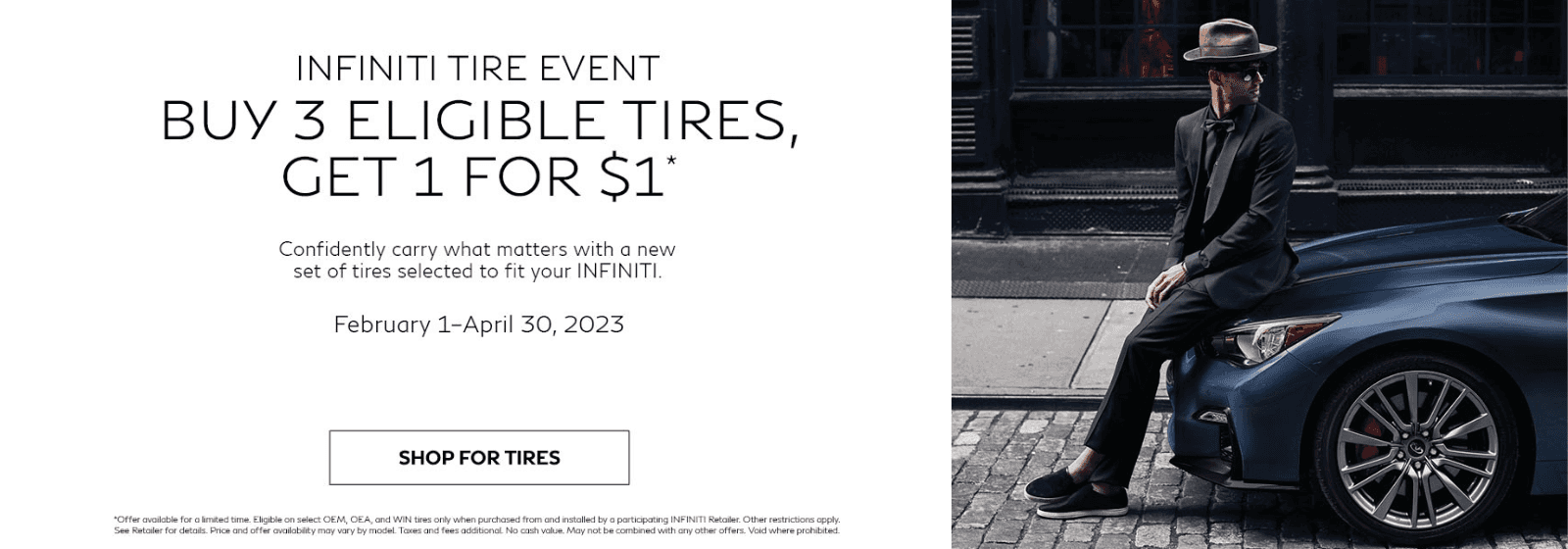INFINITI Tires 2023