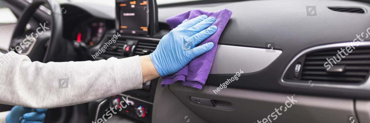 stock photo a man cleaning car interior car detailing or valeting concept selective focus 1185641023