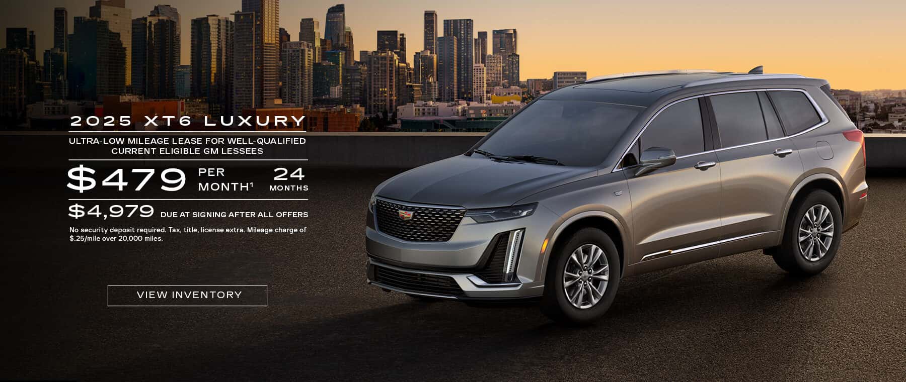 2025 Cadillac XT6 Lease National