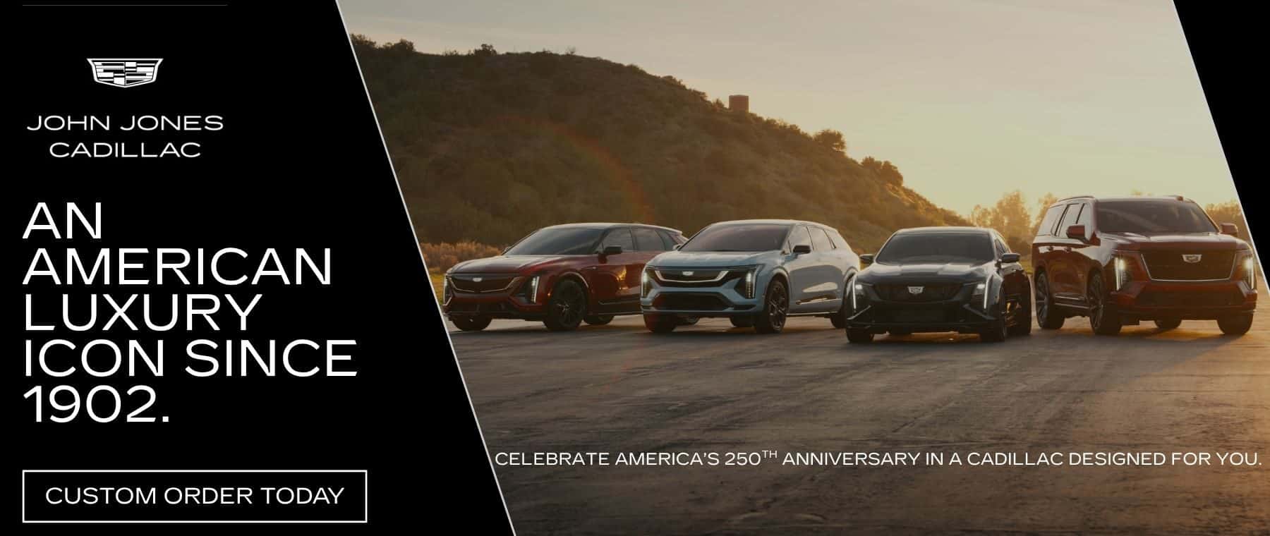 An american luxury icon since 1902 Cadillac