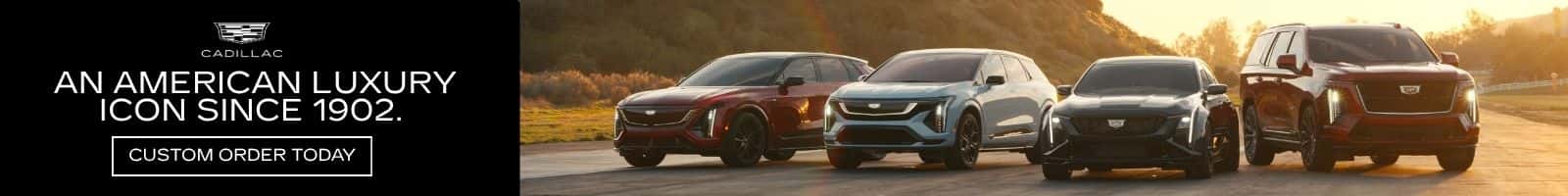 An american luxury icon since 1902 Cadillac