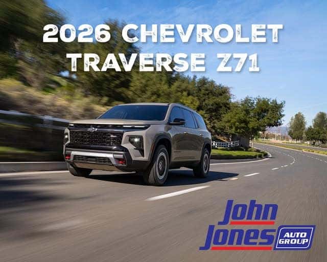 2026 Chevrolet Traverse Z71 at John Jones
