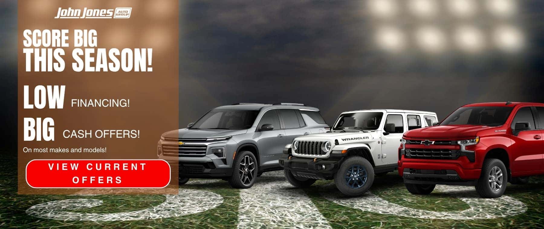 Sept 2026 Offers at John Jones auto Group