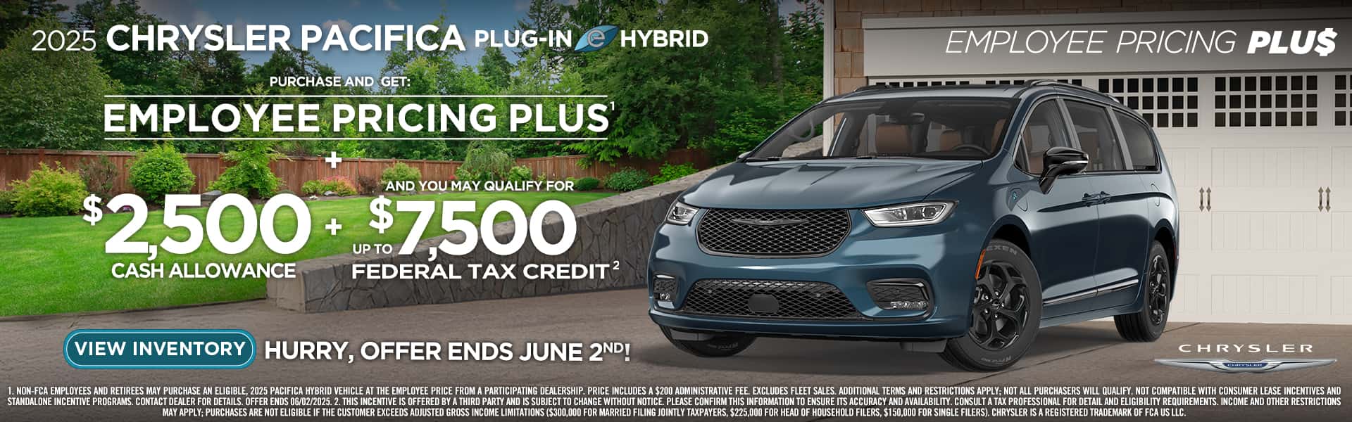 2025 Pacifica deals