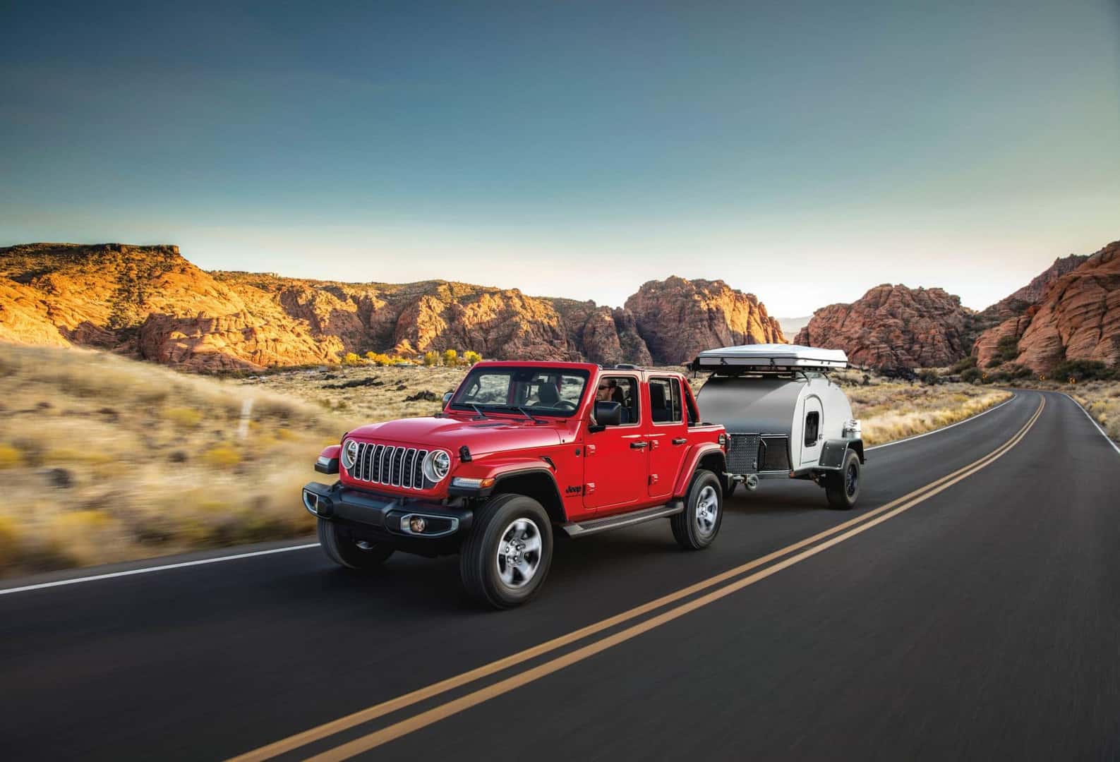 2026 Jeep Wrangler Sahara towing