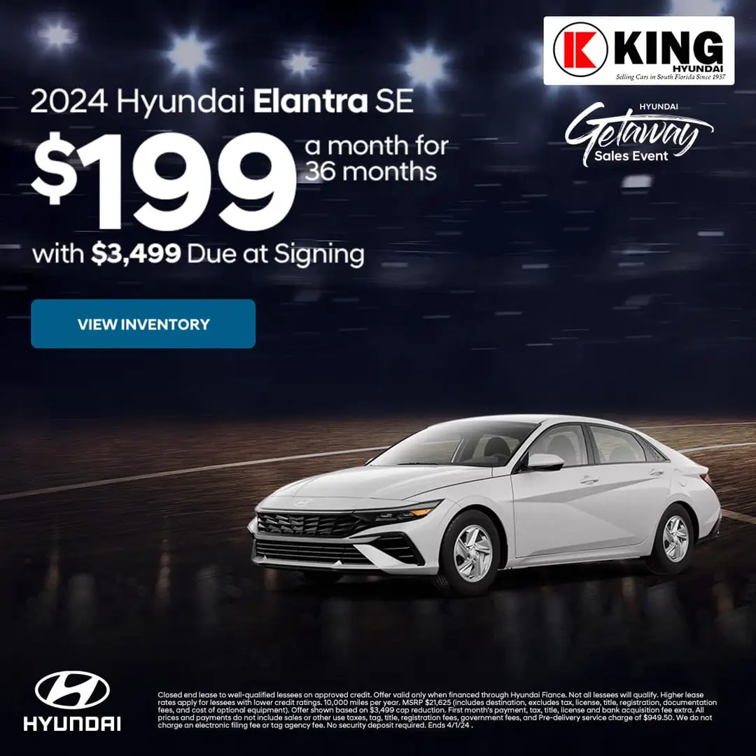 Featured Specials | King Hyundai