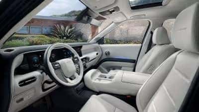 Nappa leather interior and premium finishes in the 2026 Hyundai Palisade
