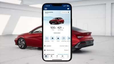Hyundai Bluelink in the 2026 Elantra
