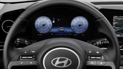 10.25-inch digital display in the 2026 Hyundai Elantra