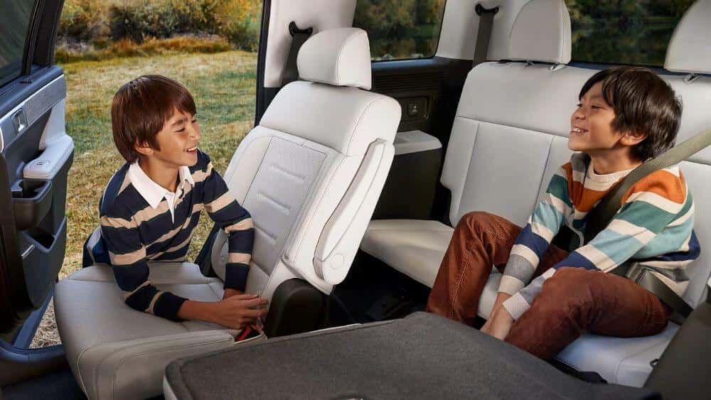 3rd row seating in the 2026 Hyundai Santa Fe