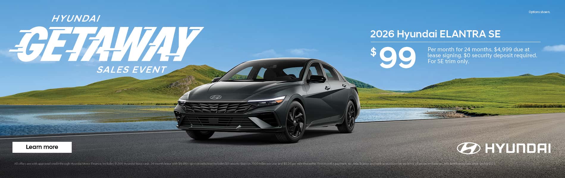 2026 Hyundai Elantra Lease Special at King Hyundai in Deerfield Beach, FL