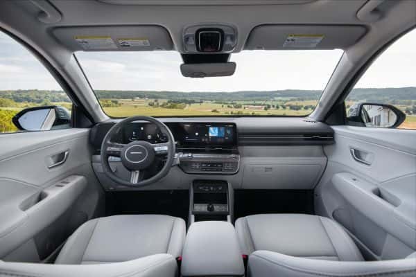 12.3-inch touchscreen in the 2027 Hyundai Kona