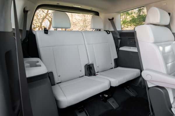 Third-row seating in the 2027 Hyundai Santa Fe