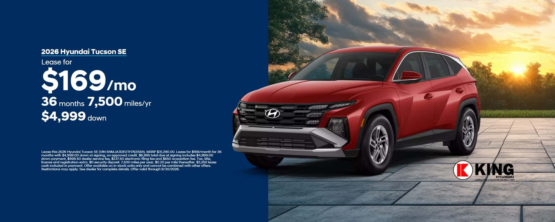 Hyundai Tucson Lease Specials in Deerfield Beach, FL