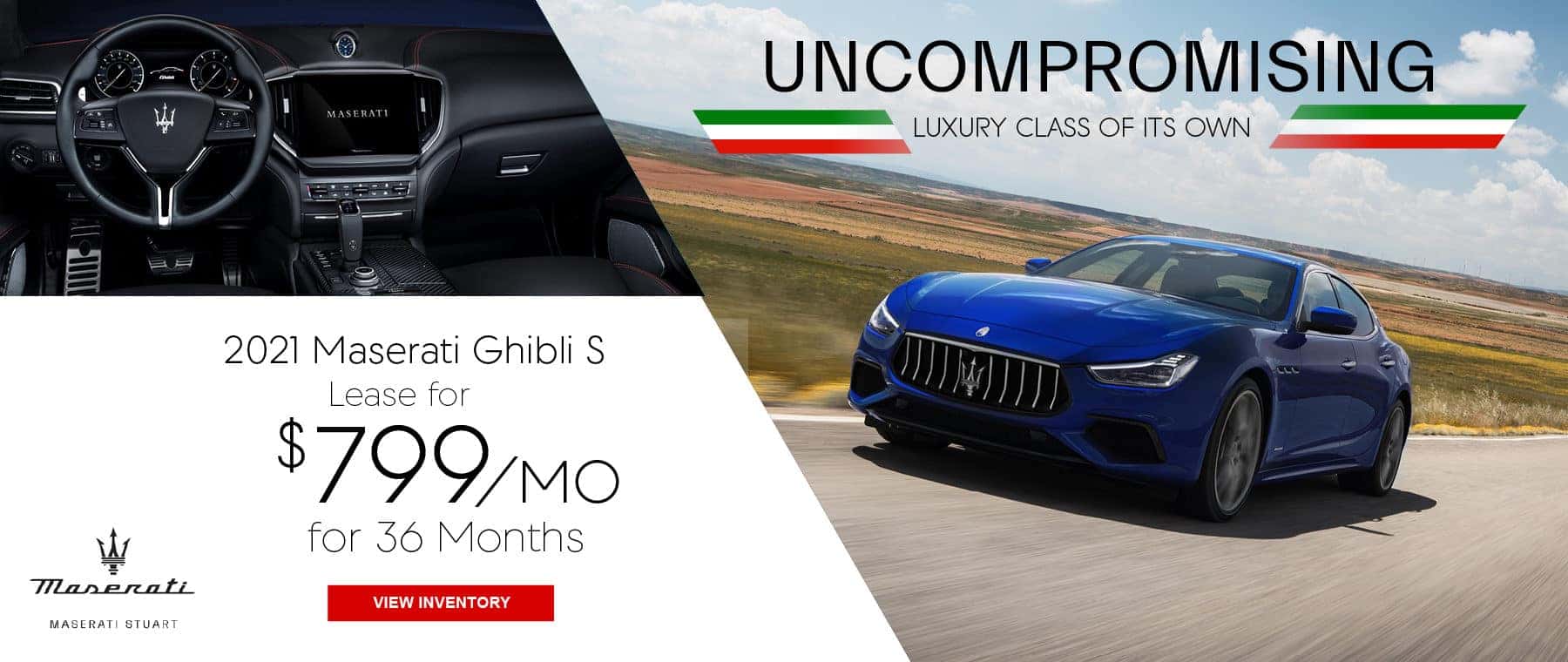 blue 2021 Maserati Ghibli