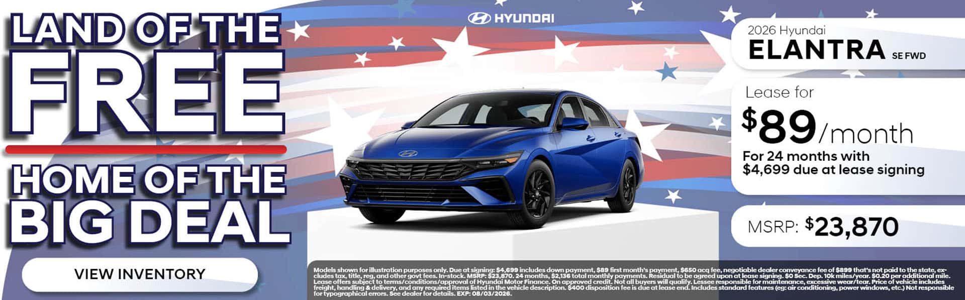 2026 Elantra July