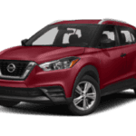 red nissan kicks