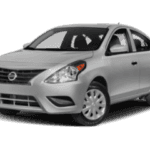 2019 Nissan Versa Sedan angled silver
