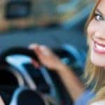 happy car driver