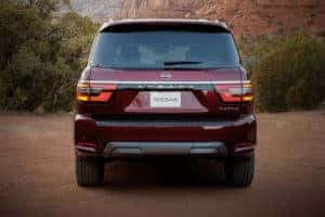 all new nissan armada picture - rear