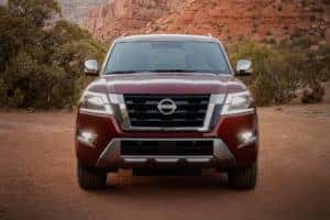all new nissan armada front view
