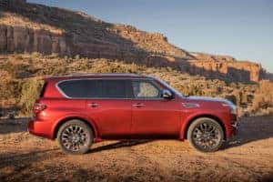 all new exterior nissan armada photo of side