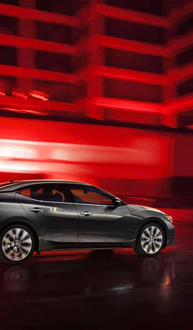 nissan sedan in city