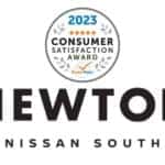 Newton Nissan South's 2023 Consumer Satisfaction Award from DealerRater
