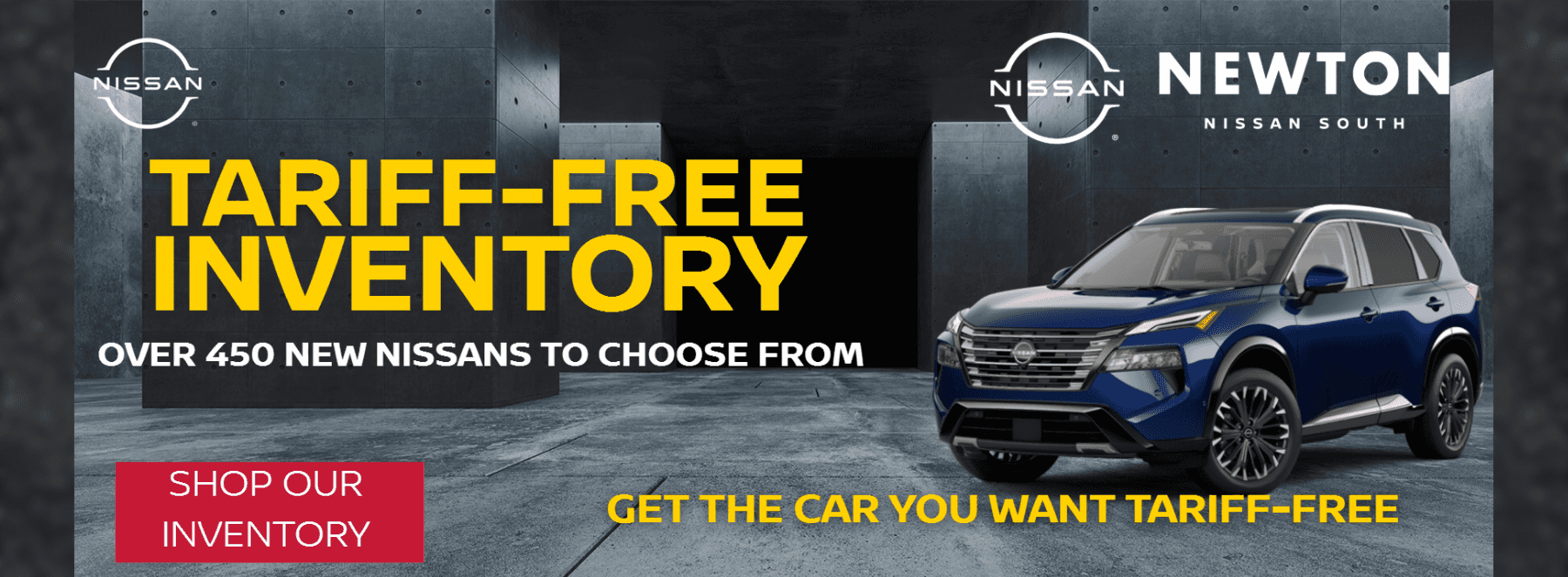 tariff-free new nissans | Newton Nissan South | Shelbyville Tn