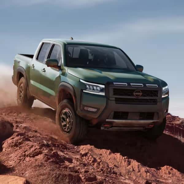 2026 Nissan Frontier driving off road