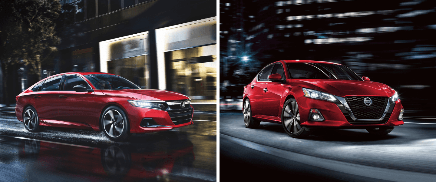Red Honda Accord vs. red Nissan Altima