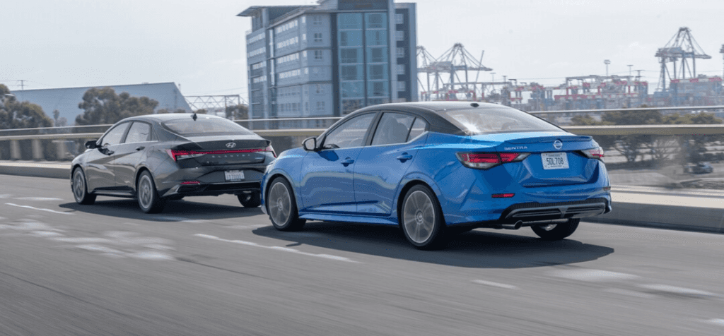 Nissan Sentra vs. Hyundai Elantra - Sedans in Greenville, TX