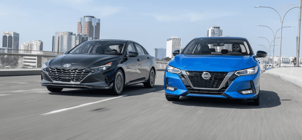 Nissan Sentra vs. Hyundai Elantra - Sedans in Greenville, TX