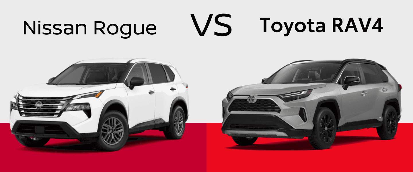 Nissan Rogue vs. Toyota RAV4 in Greenville, TX - SUV Battle