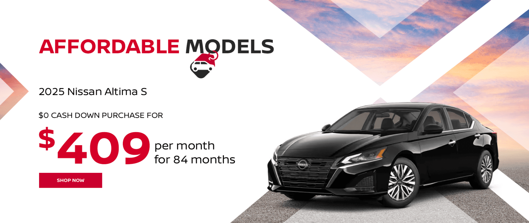 2025 Altima S $0 CASH DOWN PURCHASE FOR $409 PER MONTH for 84 months