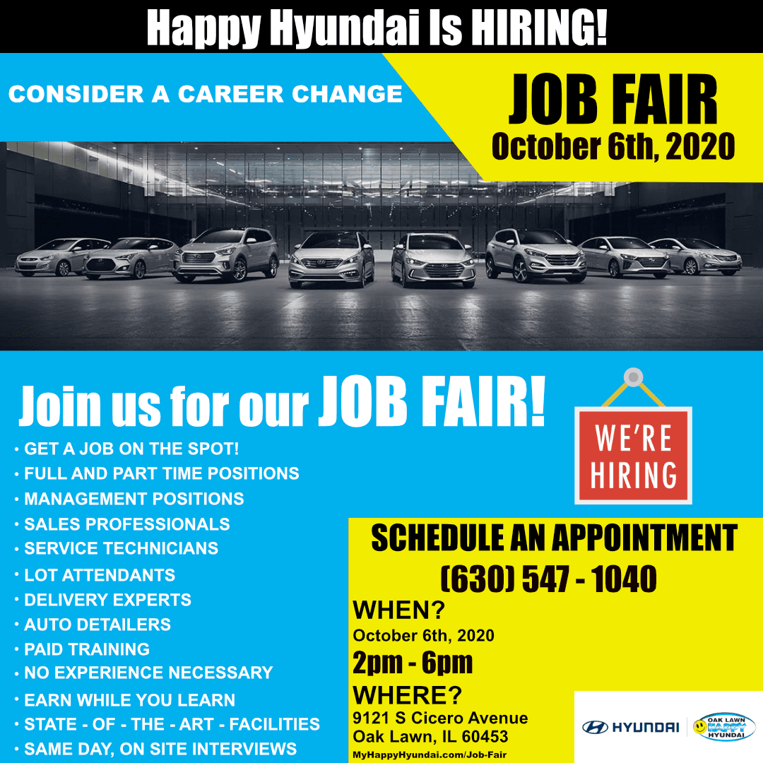 Contact Oak Lawn Happy Hyundai | 9121 S Cicero Ave Oak Lawn, IL 60453 ...