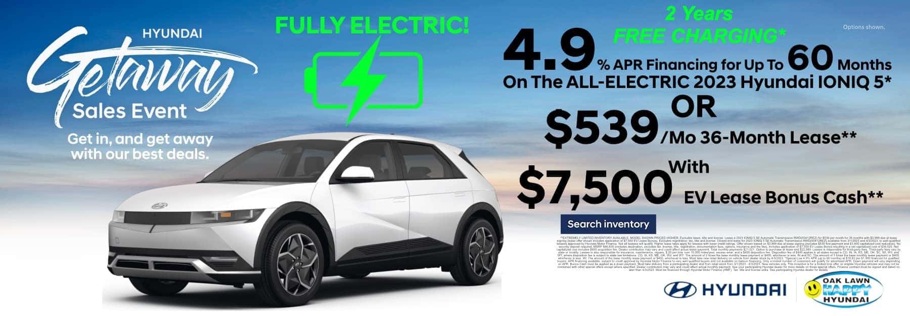 IONIQ 5 Offer_2 Years free charging