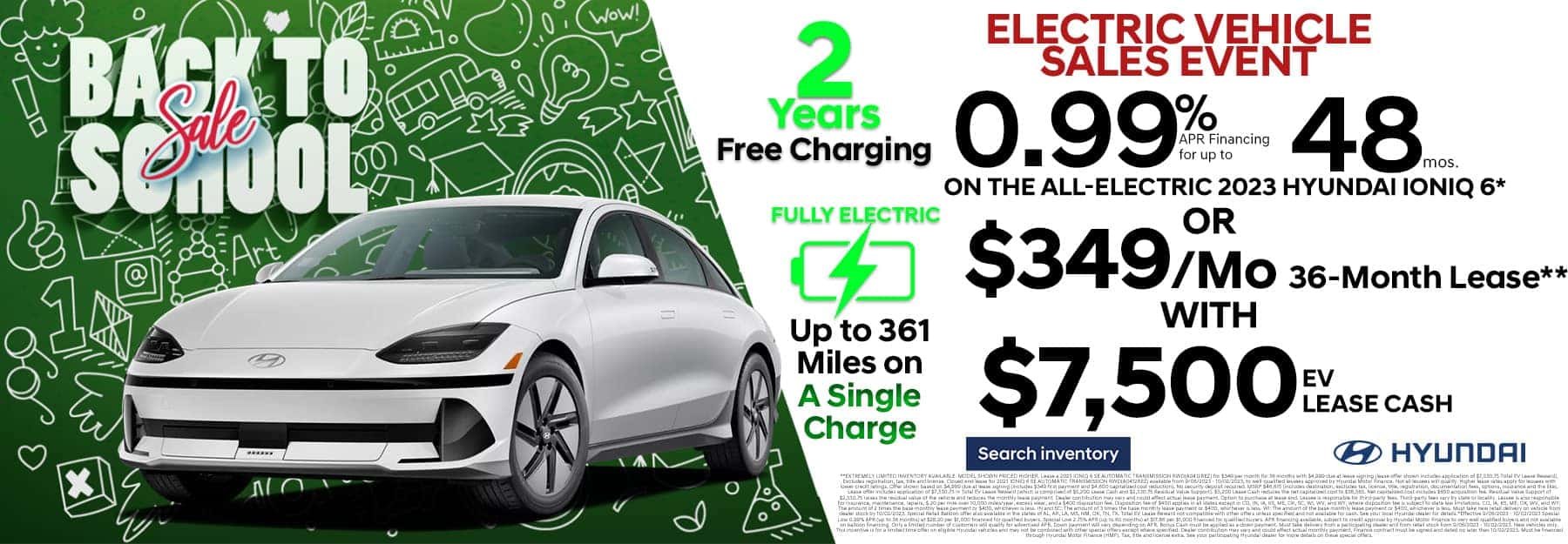 September_2023 Electric Vehicle Sales Event IONIQ 6 Hyundai