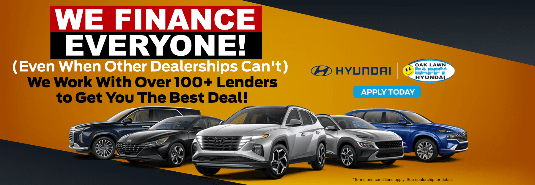267 New Hyundai Cars, SUVs in Stock | Oak Lawn Happy Hyundai