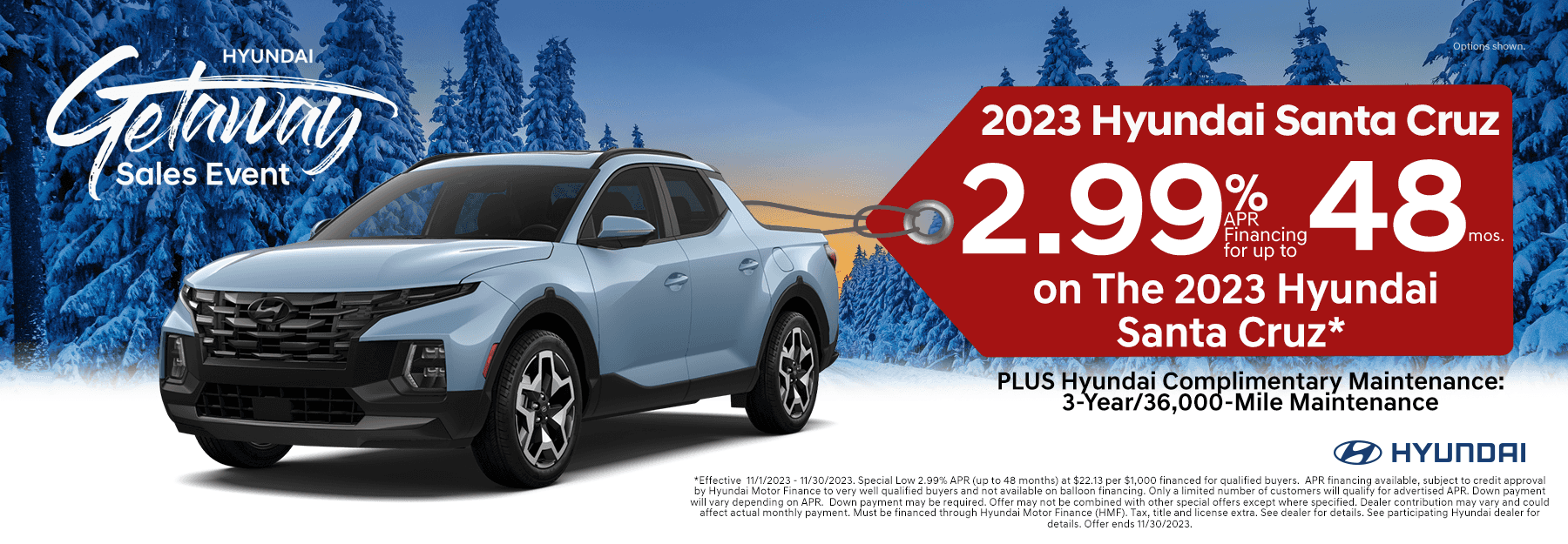 November_2023 Santa Cruz Red Tag Hyundai