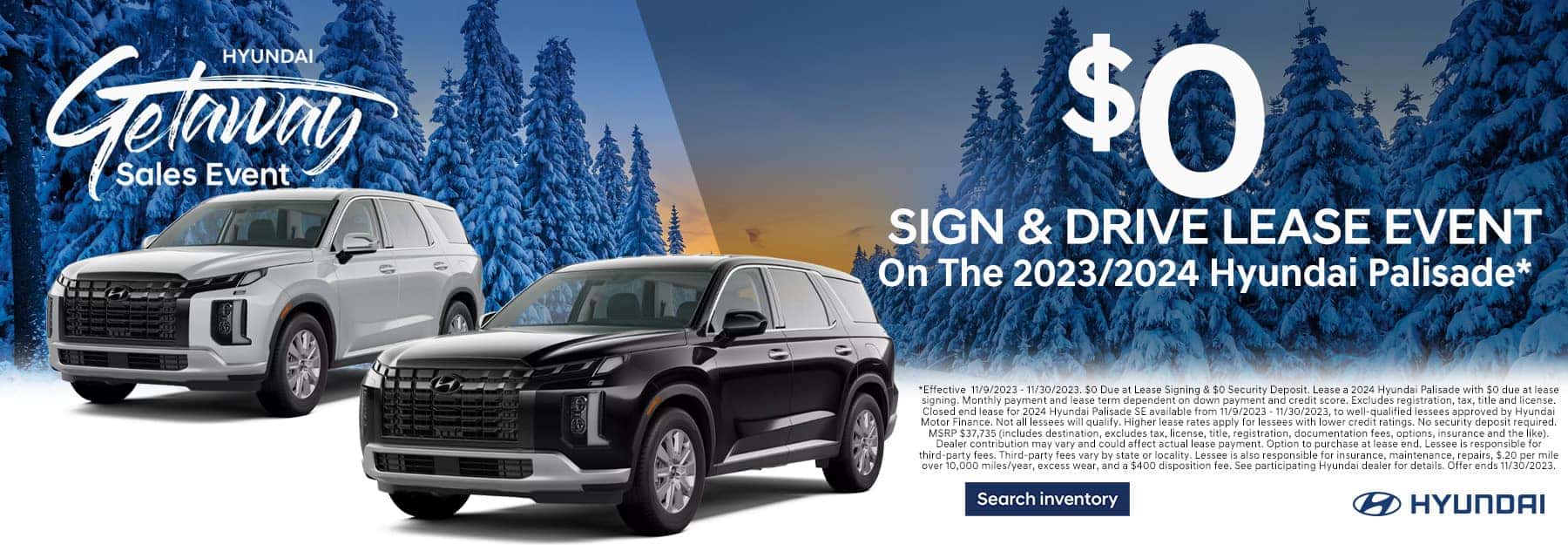 Revised_November_2023 $0 Signing Palisade Financing Hyundai